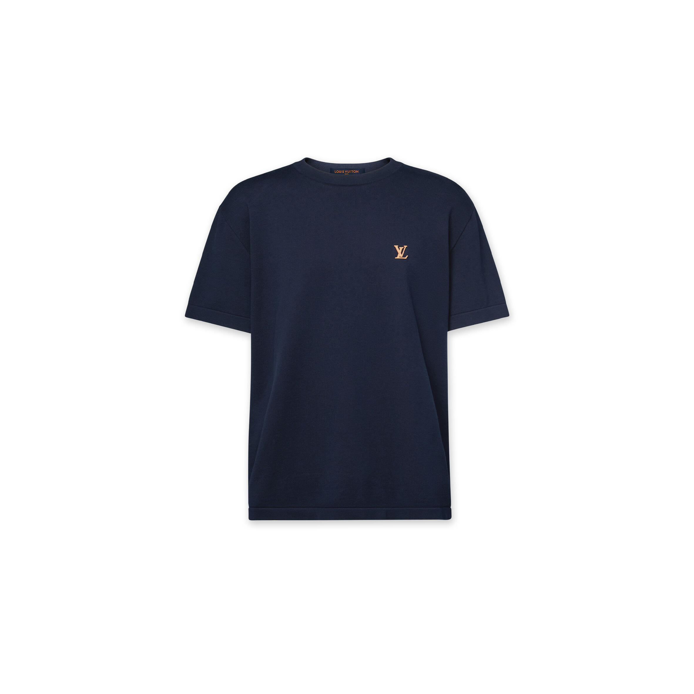 l0vis Vvtt0n short-sleeved crewneck with signature 1ak70w